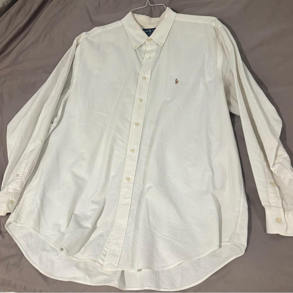 Polo by Ralph Lauren Cream Dress Shirt